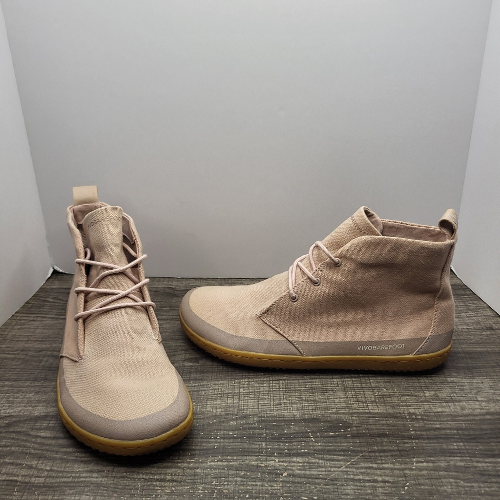 Vivobarefoot Gobi III Hemp Women’s Shoe 40 EU 9 US Pink Minimalist